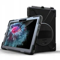 Etui Do Microsoft Surface Go 3 2 1 Solid 360 Czarne Uchwyt Na Surface Pen Pokrowiec Case Obudowa Futerał