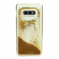 Etui Liquid / Water Case do Samsung S10e złoty 2 Pokrowiec Obudowa Futerał