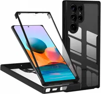 ETUI PANCERNE EXO 360° - WBUDOWANE SZKŁO HYBRYDOWE - DO SAMSUNG S25 ULTRA