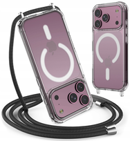 Etui RabbitMob do iPhone 17 Pro Max / 18 Pro Max, ze Sznurkiem Smyczą, do MagSafe
