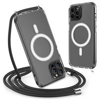 Etui RabbitMob ze Sznurkiem Smyczą do iPhone 12 Pro Max, Wzmacniane do MagSafe, Case
