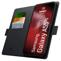 Etui z klapką magnetyczną na Samsung Galaxy A55 5G - 3mk HARDY® Foldy Case™