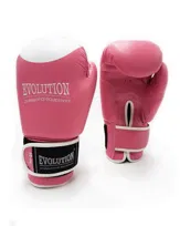Evolution, Rękawice bokserskie, PRO, różowy, rozmiar 8 oz