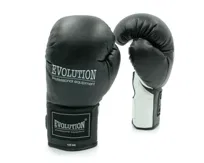 Evolution, Rękawice bokserskie, rekreacyjne, Basic, czarny, rozmiar 12 oz
