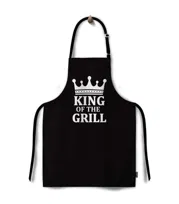 Fartuch Kuchenny Do Gotowania Kuchnia Grill King Of The Grill Czarny