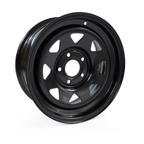 Felga Stalowa 1 szt. 16x7 5x114,3 otw. 66,1 ET35 Czarna do Dacia Duster, Nissan Qashqai, Nissan X-Trail Snakeman 4WD