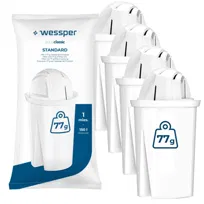 Filtr Wessper AquaClassic do dzbanka szklanego Crystal Dafi zamiennik 4x