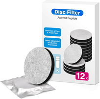 Filtry do wody MicroDisc 12 sztuk do butelek Brita Fill&Go redukują chlor