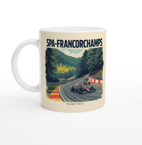 Formula 1 F1 prezent dla fana Spa-Francorchamps tor kubek Grand Prix GP