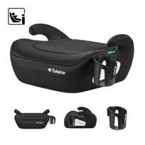 Fotelik samochodowy Cabby 20 Black, 125-150cm I-Size, delikatne, oddychające materiały
