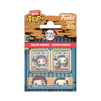 Funko, Funko Bitty POP! Multi-pack, ANIME, Figurka Kolekcjonerska, Demon Slayer S2, Tanjiro & Nezuko