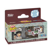 Funko, Funko Bitty POP! Ride, SCI-FI, Figurka Kolekcjonerska, One Piece,Thousand Sunny with Luffy