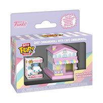 Funko, Funko Bitty POP! Town, ANIME, Figurka Kolekcjonerska, Hello Kitty, Cafe Cinnamoroll w/C