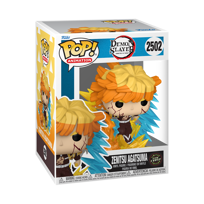 Funko, Funko POP!, ANIME, Figurka Kolekcjonerska,Demon Slayer Infinity Castle, Zenitsu with Chase (Glow)
