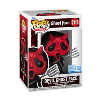 Funko, Funko POP! Exclusive, HORROR, Figurka Kolekcjonerska, Ghostface, Inferno