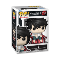 Funko, Funko POP!, FANTASTYKA, Figurka Kolekcjonerska, Death Note, L