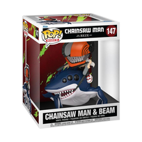 Funko, Funko POP! Ride, ANIME, Figurka Kolekcjonerska, Chainsaw Man: Reze, Chainsaw Man & Beam