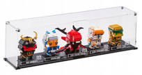 Gablota Blacked Brick do 5x LEGO BrickHeadz Marvel Władca pierścieni