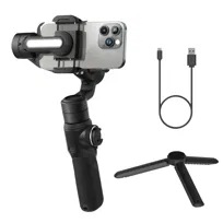 Gimbal ręczny selfiestick statyw Aochuan S2 do smartfonów czarny
