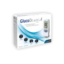 Glukometr do pomiaru glukozy GlucoDr. auto A + GRATIS Test covid-19