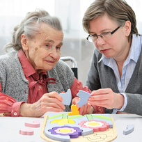 GRA SENSORYCZNA DLA SENIORA 3szt UKŁADANKA PAMIĘĆ ALZHEIMER DEMENCJA UDAR