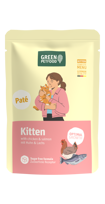 Green Petfood Paté Kitten 85g - Mokra karma dla kociąt z łososiem ASC i kurczakiem