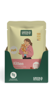 Green Petfood Paté Kitten 8x85g - Mokra karma dla kociąt z łososiem ASC i kurczakiem