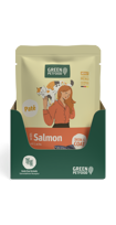 Green Petfood Paté with Salmon 8 x 85 g - Karma Mokra dla Dorosłych Kotów