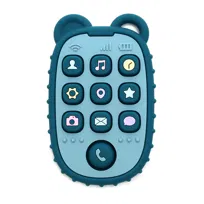 Gryzak silikonowy zabawka sensoryczna dla dzieci smartfon na ząbkowanie 3m