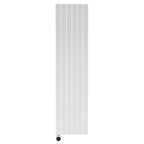 Grzejnik elektryczny dekoracyjny Luxrad Solis Podwójny elektro 180x44,5 biały grzałka Premio maskownica 800W