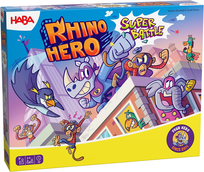 HABA Rhino Hero gra zręcznościowa 3D wieżowiec od 5 lat dla 5 graczy