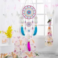 Haft Diamentowy Łapacz Snów - Gwieździsta Mandala