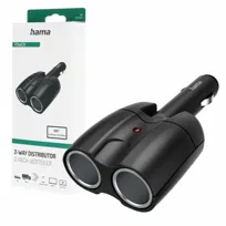 Hama Rozdzielacz gniazda zapalniczki samochodowej 21mm rozgałęźnik 12V