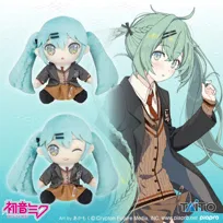 Hatsune Miku Original Fashion Preppy Plush – Close Eyes