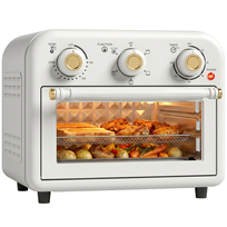 HOMCOM frytkownica beztłuszczowa 12 l, mini piekarnik z termoobiegiem, 5
