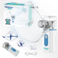 INHALATOR NEBULIZATOR Dla Dzieci i DOROSŁYCH -PRZENOŚNY na Akumulator Cichy