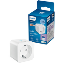 Inteligentne Gniazdko PHILIPS SMART Schuko TYP F Watomierz Programator TIMER Białe Smart Plug WiFi Bluetooth Aplikacja WiZ Philips