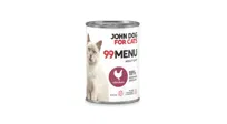 John Dog 99 menu kurczak karma mokra dla kota 6 x 400 g