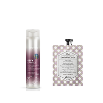 Joico Defy Damage Protective Shampoo 300ml + Davines The Circle Chronicles Let It Go Circle Mask 50ml