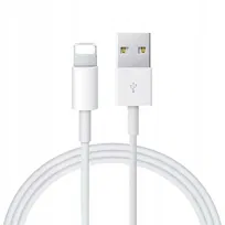 Kabel do iPhone USB LIGHTNING BIAŁY HQ 1m Przewód do ładowania Telefonu