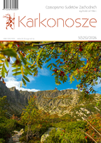 Karkonosze Czasopismo Sudetów Zachodnich