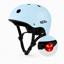 Kask Dziecięcy Rowerowy Hulajnoga LED Regulacja 50-56 cm Empire Ride