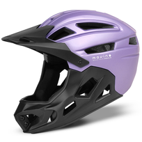 Kask Full Face Movino Edge 450g MTB Hulajnoga Rolki 51-54cm In-mold (LAVENDER)