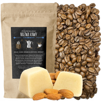 Kawa Smakowa Ziarnista Marcepan 100 g Aromatyzowana 100% Arabica / PysznyKubek