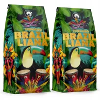 Kawa Ziarnista Brazilliana Toucano - 2X1Kg Świeżo Palona - 100% Arabica