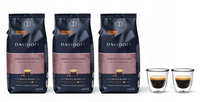 Kawa ziarnista Davidoff Cafe Creme Intense 3kg + szklanki do espresso