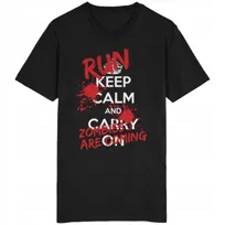 Keep Calm Koszulka Zombie Żywe Trupy Horror
