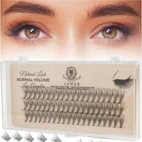 Kępki Rzęsy Eyelash Lewer Los Angeles Normal Volume 13mm Naturalne Jedwabne