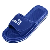 Klapki Kubota Rzep Classic Niebieskie 44