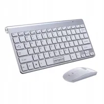 KLAWIATURA I MYSZKA BEZPRZEWODOWA MYSZ ZESTAW USB MINI SLIM do laptop TV PC